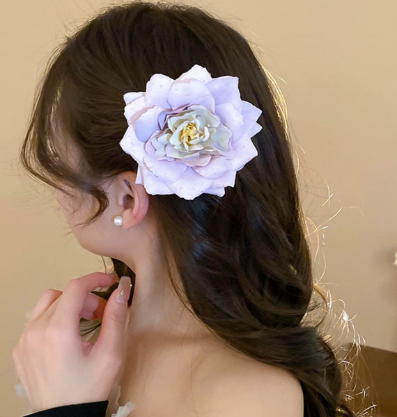 Cute Rose Hair Clips