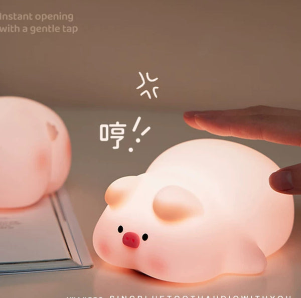 Kawaii Pig Lamp