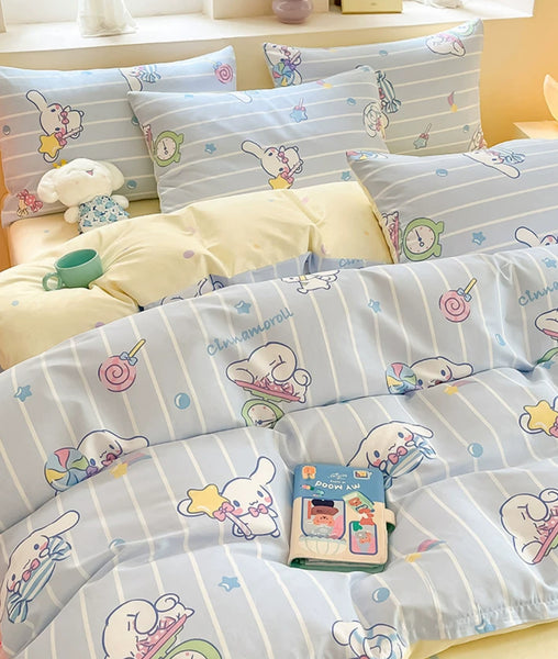 Kawaii Cinnamoroll Bedding Set