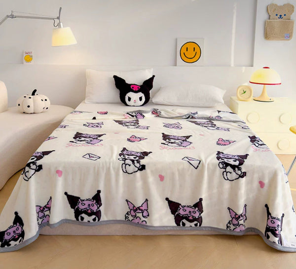 Kawaii Cartoon Blanket