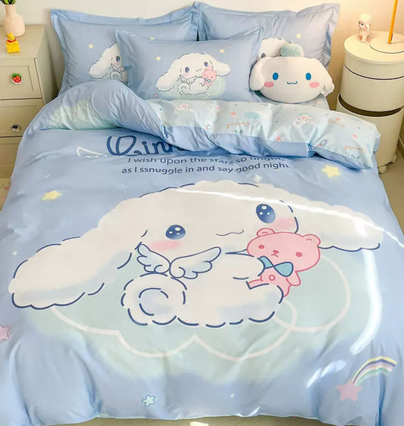 Cute Cinnamoroll Bedding Set