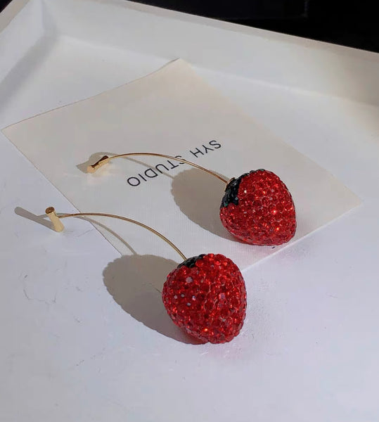 Cute Strawberry Earrings