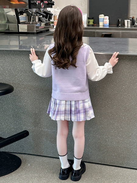 Cute Kuromi Three Piece Suit For Children