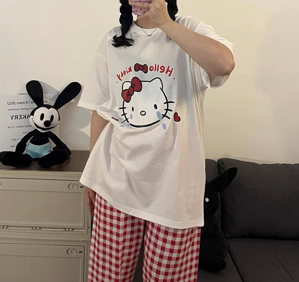 Kawaii Hello Kitty Pajamas