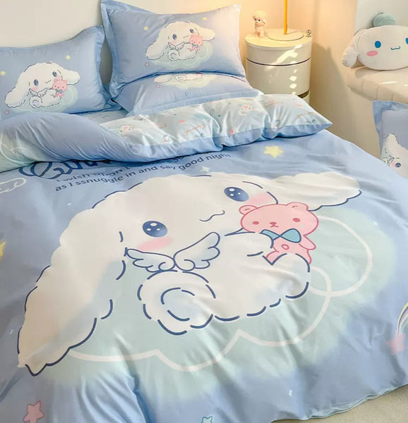 Cute Cinnamoroll Bedding Set