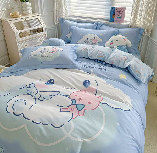 Cute Cinnamoroll Bedding Set