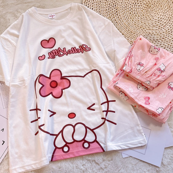Cute Kitty Pajamas