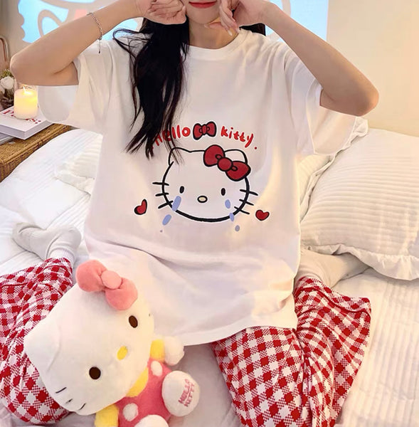 Kawaii Hello Kitty Pajamas