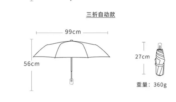 Pastel Kitty Umbrella