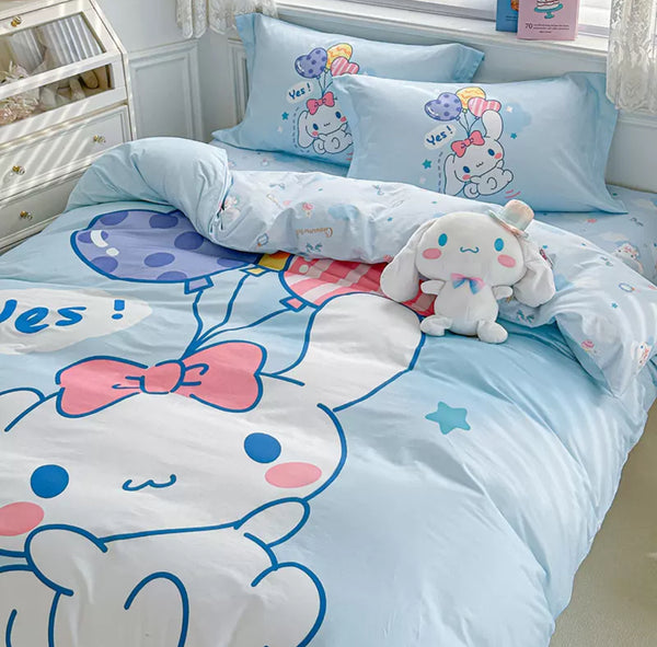 Cute Cinnamoroll Bedding Set