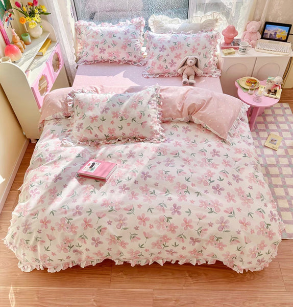 Sweet Flowers Bedding Set