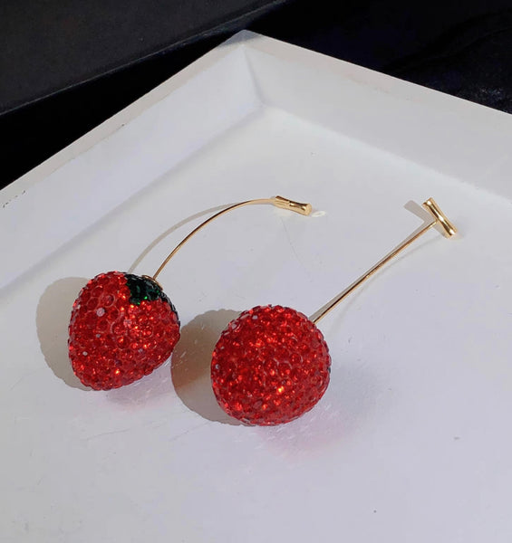 Cute Strawberry Earrings
