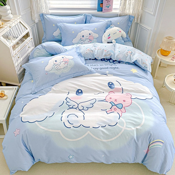 Cute Cinnamoroll Bedding Set