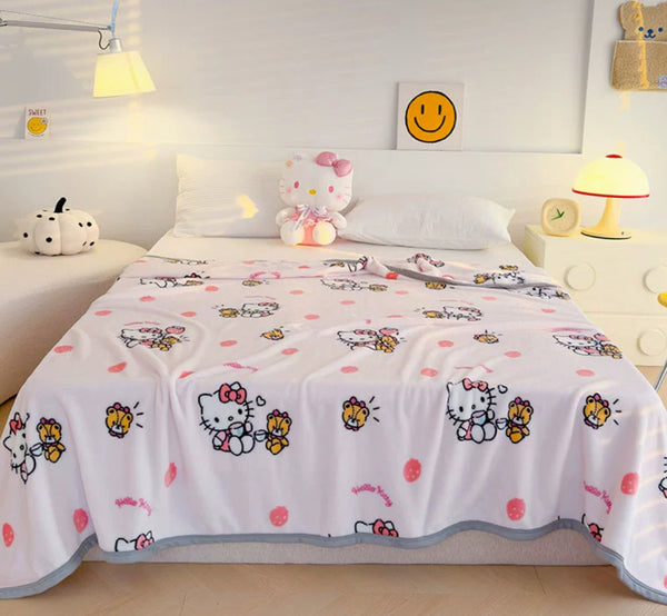 Kawaii Cartoon Blanket