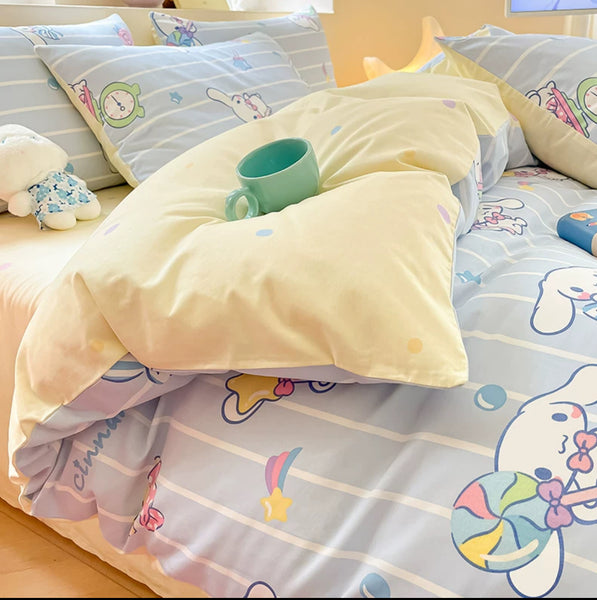 Kawaii Cinnamoroll Bedding Set