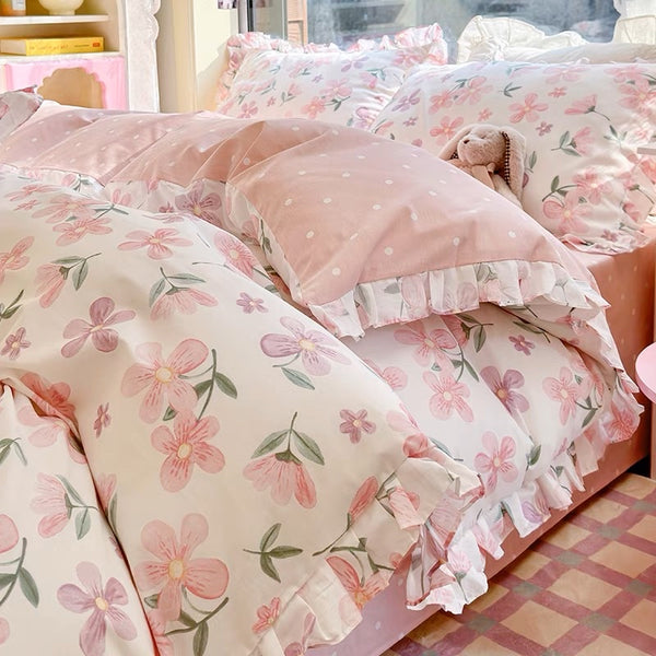 Sweet Flowers Bedding Set