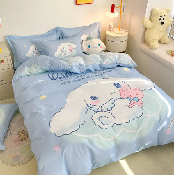 Cute Cinnamoroll Bedding Set