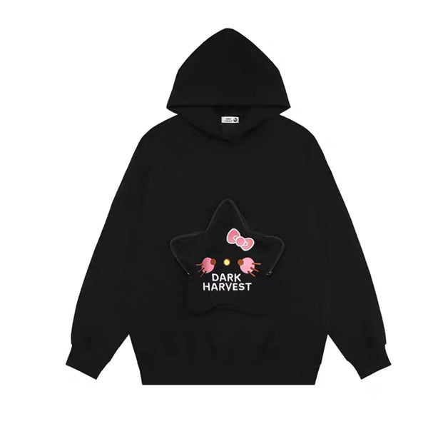 Cute Star Kitty Bag Hoodie