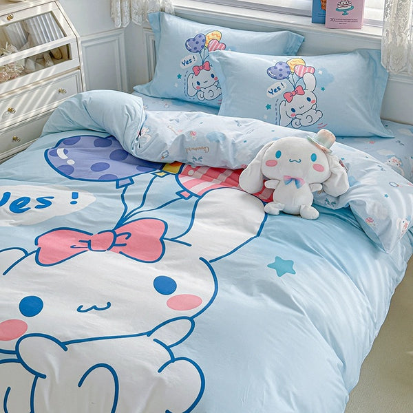 Cute Cinnamoroll Bedding Set