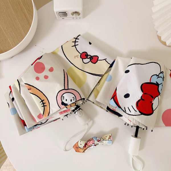 Pastel Kitty Umbrella