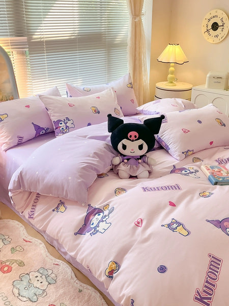 Sweet Kuromi Bedding Set