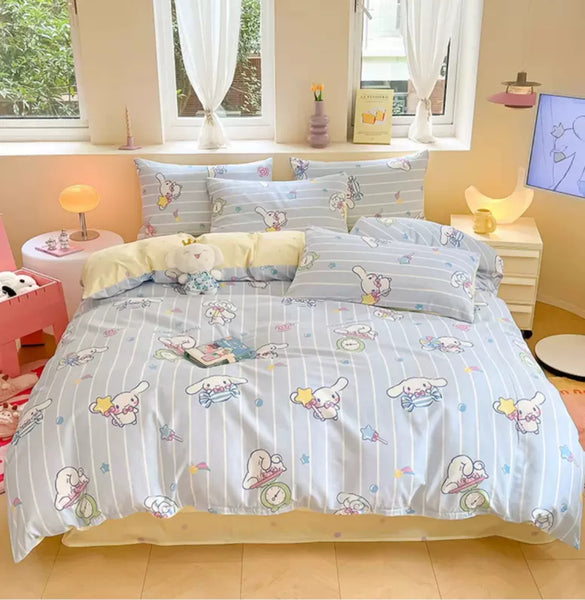 Kawaii Cinnamoroll Bedding Set