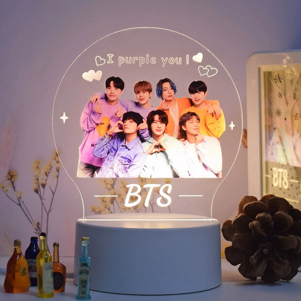 Cute BTS Lamp