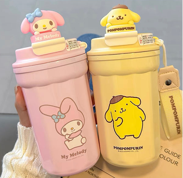 Kawaii Cartoon Printed Vacuum Cup