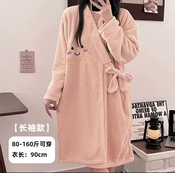 Cute Smile Bathrobe