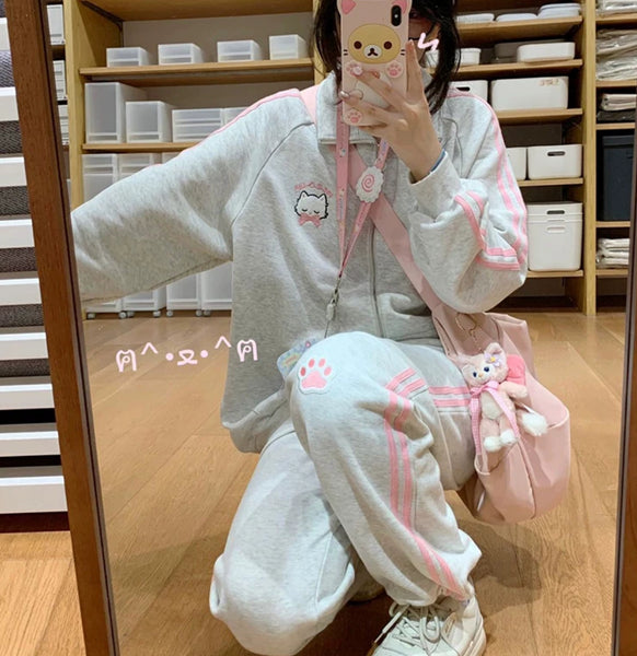 Cute Style Sportswear Suit
