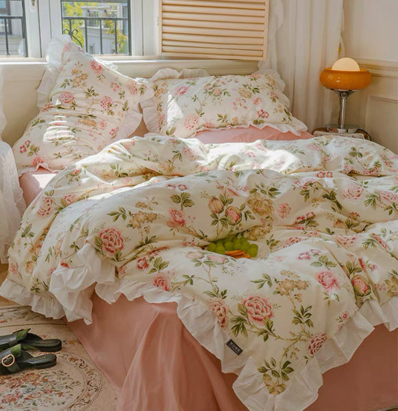 Beautiful Flowers Bedding Set