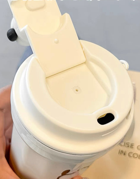 Kawaii Cartoon Printed Vacuum Cup