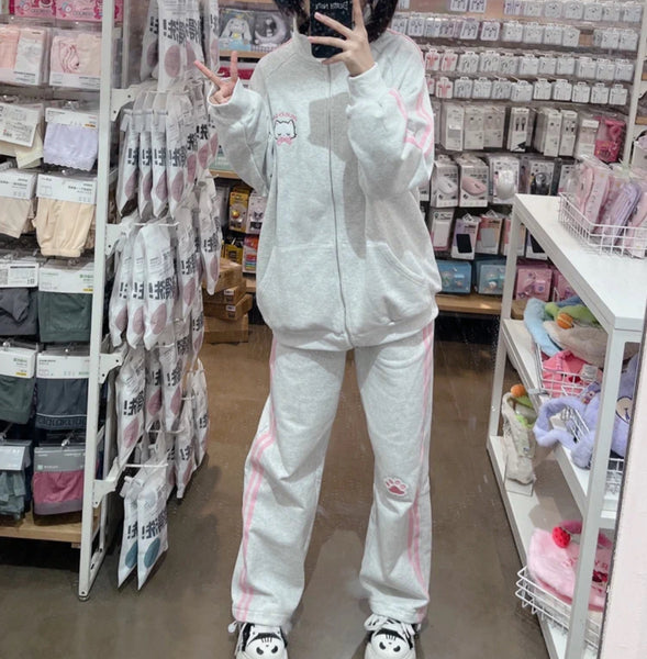 Cute Style Sportswear Suit