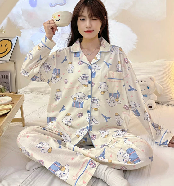 Kawaii Cinnamoroll Pajamas