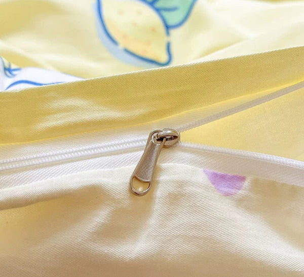 Lemon Cinnamoroll Bedding Set