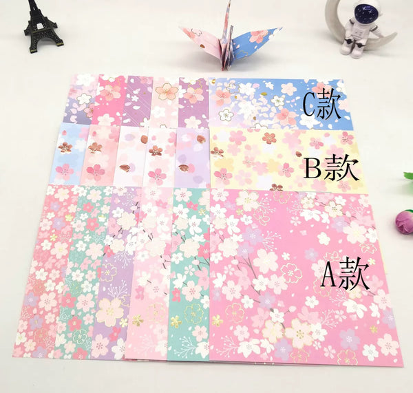 Cute Sakura Folding Paper