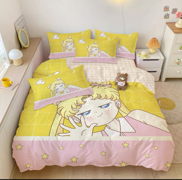 Sweet Anime Bedding Set