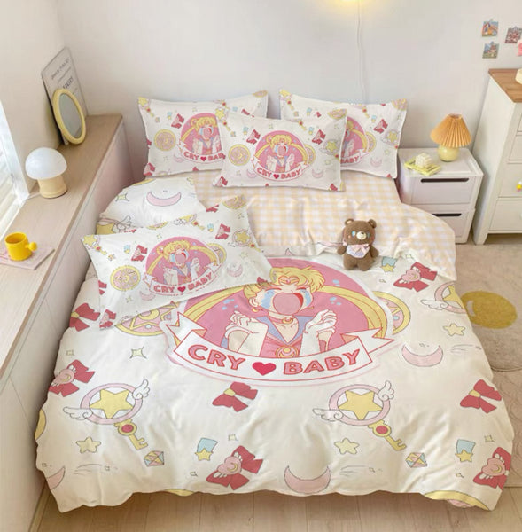 Sweet Anime Bedding Set