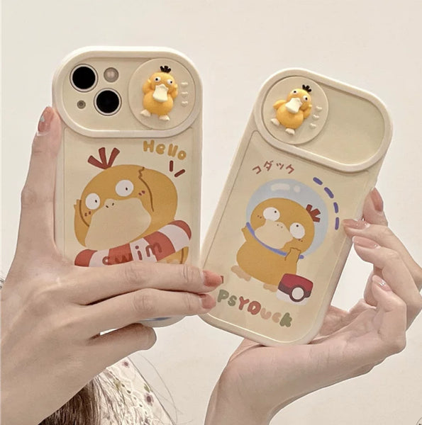 Cute Psyduck Phone Case For Iphone7/8plusX/XS/XR/XSmax/11/11proMax/12/12pro/12proMax/13/13pro/13promax/14/14pro/14promax