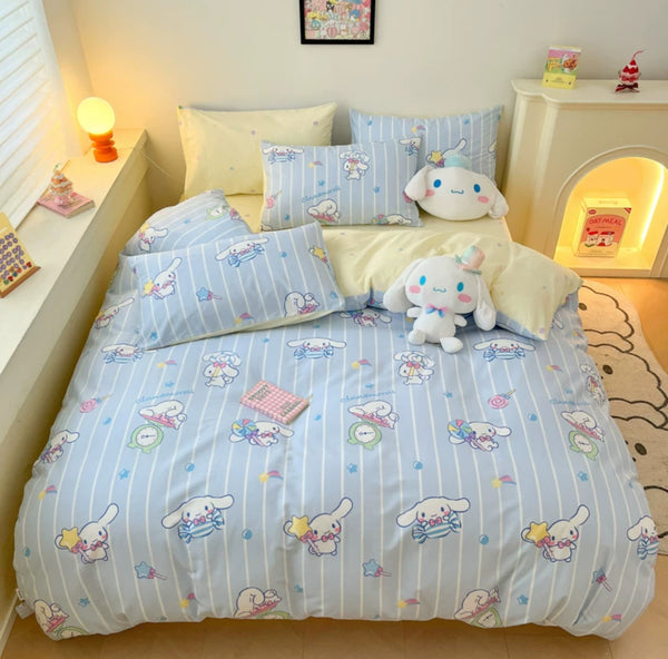 Kawaii Cinnamoroll Bedding Set