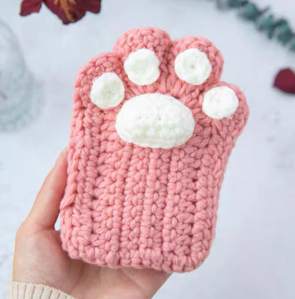 Kawaii Paw Handmade Gloves