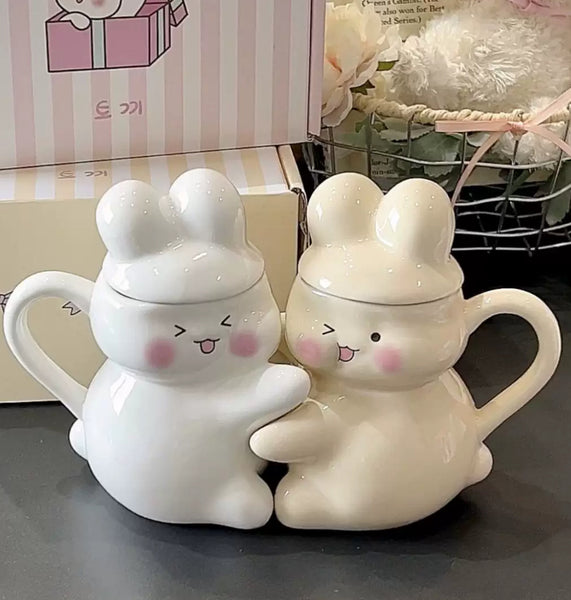 Cute Huge Rabbit Mug