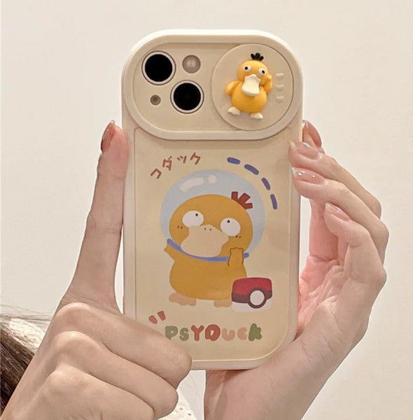 Cute Psyduck Phone Case For Iphone7/8plusX/XS/XR/XSmax/11/11proMax/12/12pro/12proMax/13/13pro/13promax/14/14pro/14promax
