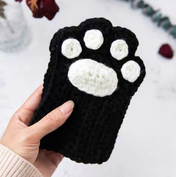 Kawaii Paw Handmade Gloves