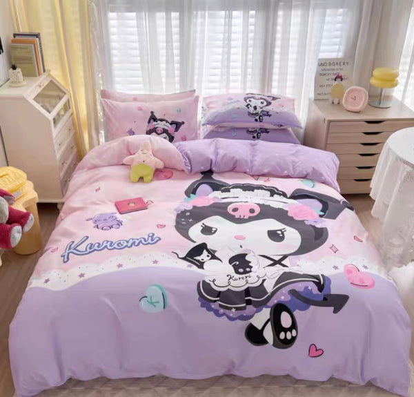 Sweet Kuromi Bedding Set
