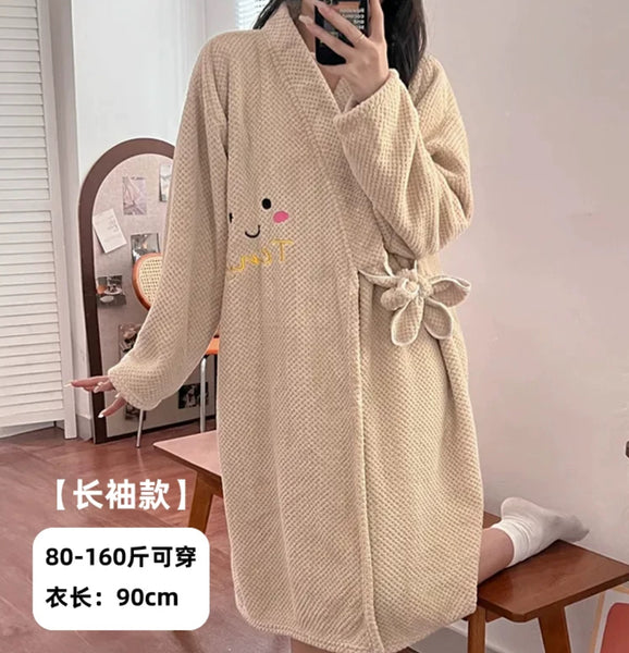 Cute Smile Bathrobe