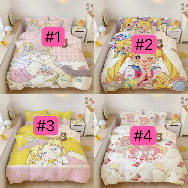 Sweet Anime Bedding Set
