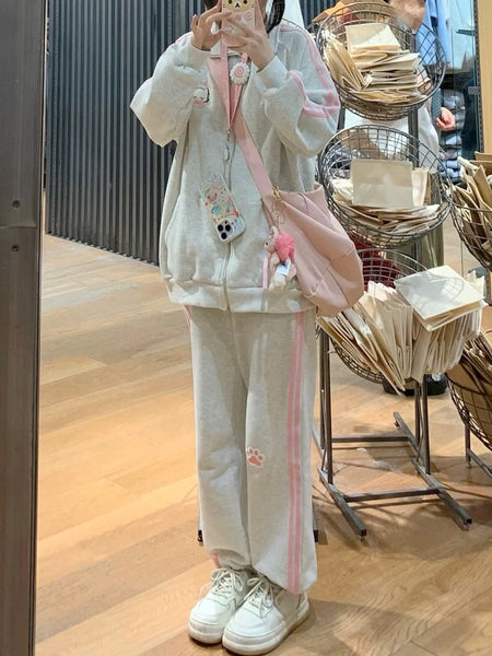 Cute Style Sportswear Suit
