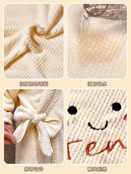Cute Smile Bathrobe