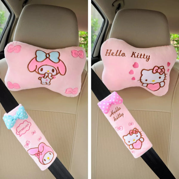 Cartoon Headrest And Shoulder Pad